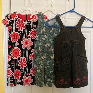 bundle of girl’s dresses